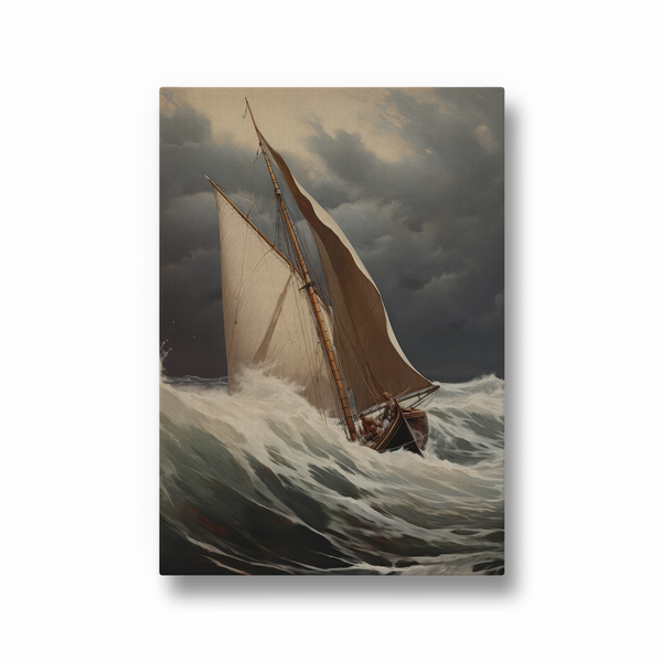 Voyage Through the Tempest Wall Art