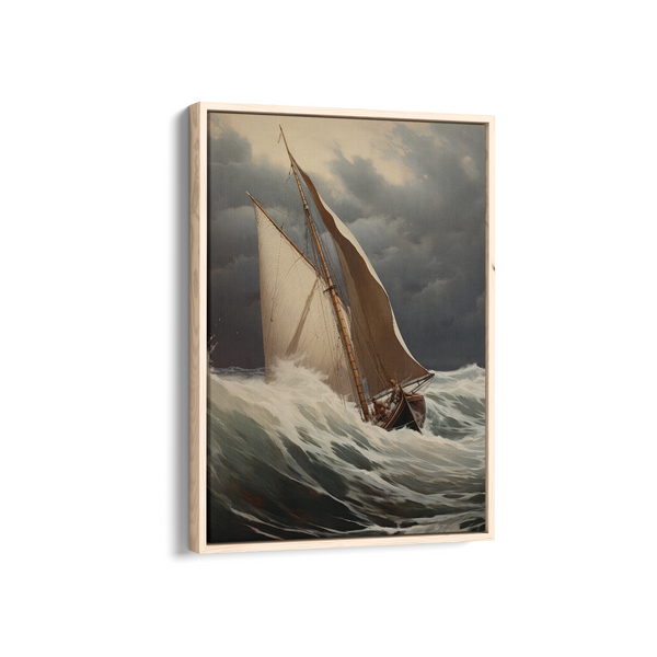 Voyage Through the Tempest Wall Art
