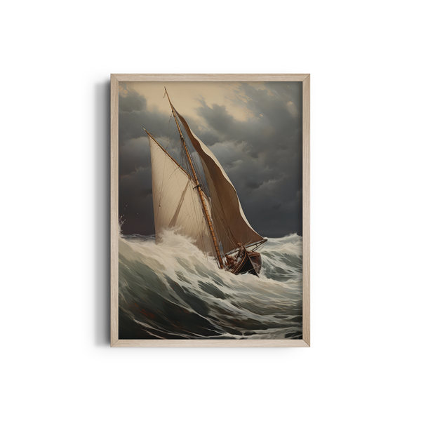 Voyage Through the Tempest Wall Art