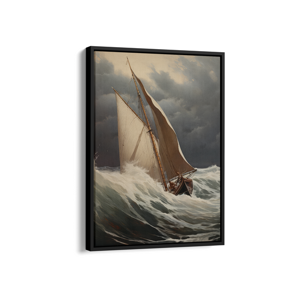 Voyage Through the Tempest Wall Art