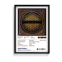 Sempiternal by Bring me the horizon Album Poster