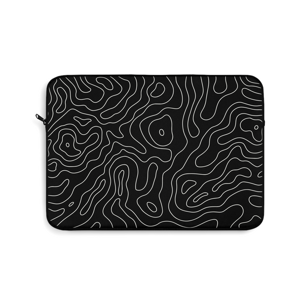 Topography Dark Laptop Sleeve (Macbook, HP, Lenovo, Asus, Others) | Laptop Cover