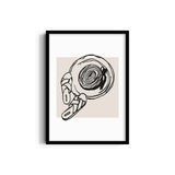 Footprints in the Sand Travel Wall Art