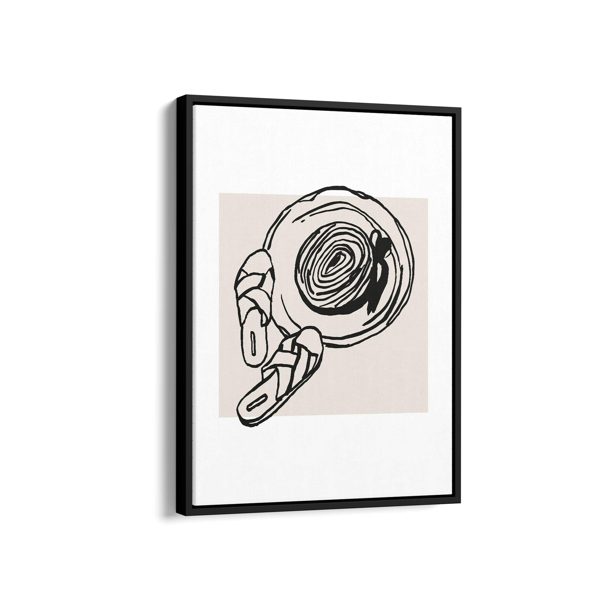 Footprints in the Sand Travel Wall Art