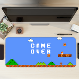 Game over mario style Desk Mat | Desk Pad | Mouse Pad