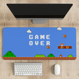 Game over mario style Desk Mat | Desk Pad | Mouse Pad