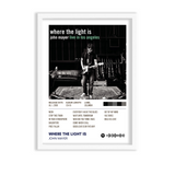 Where the light is by John Mayer Album Poster