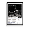 Where the light is by John Mayer Album Poster