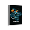 Imagine Astronaut Playing Basketball Wall Art