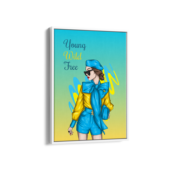 Young Wild Free, Fashion Poster