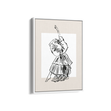 Graceful Waltz Dancing Wall Art