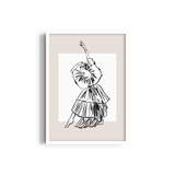 Graceful Waltz Dancing Wall Art