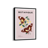 Butterflies Botanical Modern Wall Art