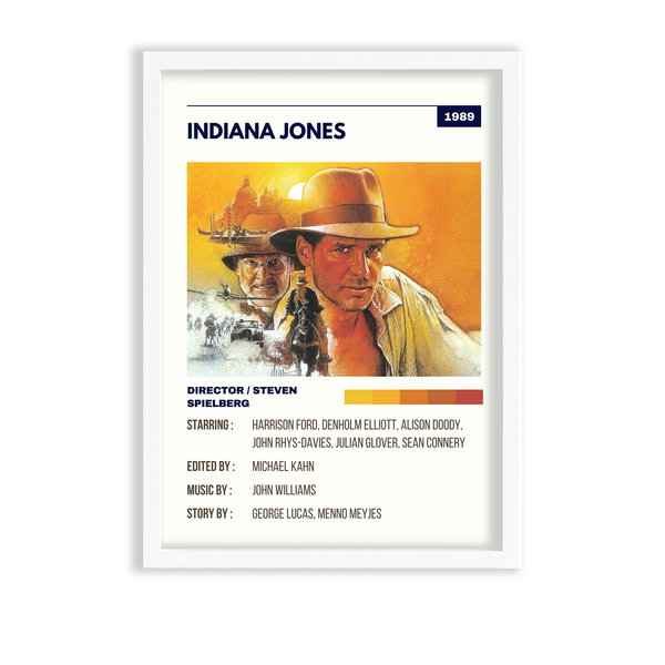 Indiana Jones Retro Wall Art
