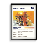 Indiana Jones Retro Wall Art