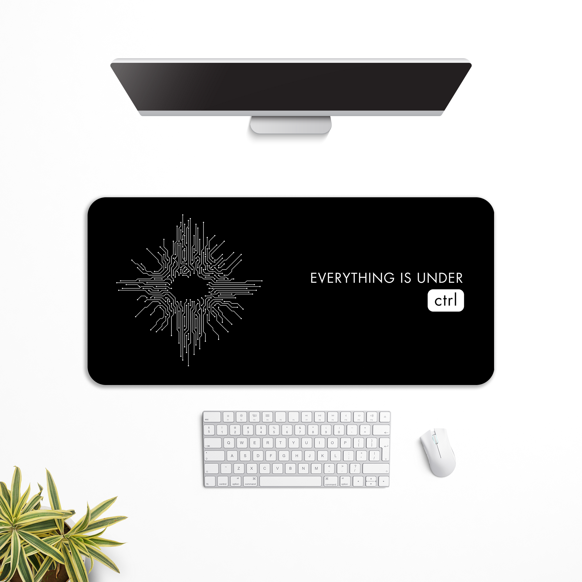 Everything is under control Computer Desk Mat | Desk Pad | Mouse Pad