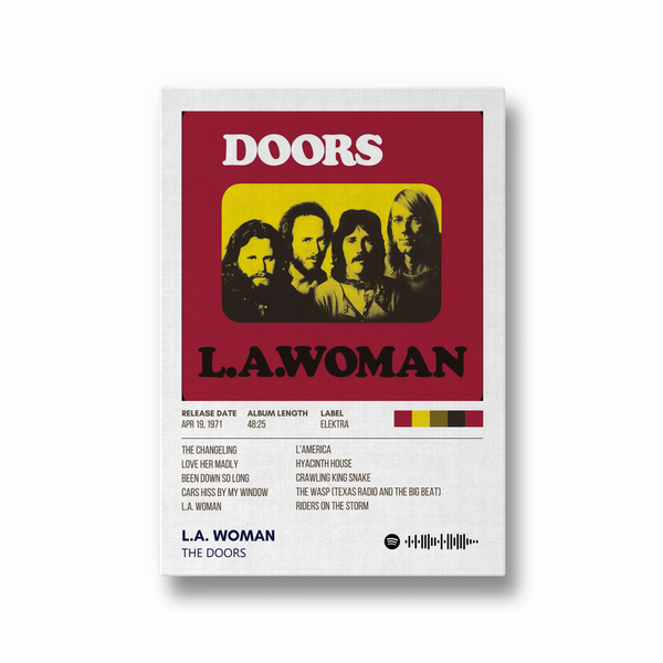 L.A. Woman by The Doors Album Poster