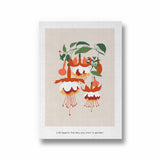 Garden Gazette Botanical Modern Wall Art