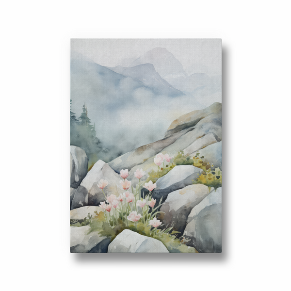 Mystic Mountain Bloom Wall Art
