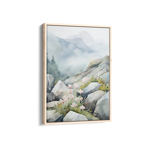 Mystic Mountain Bloom Wall Art