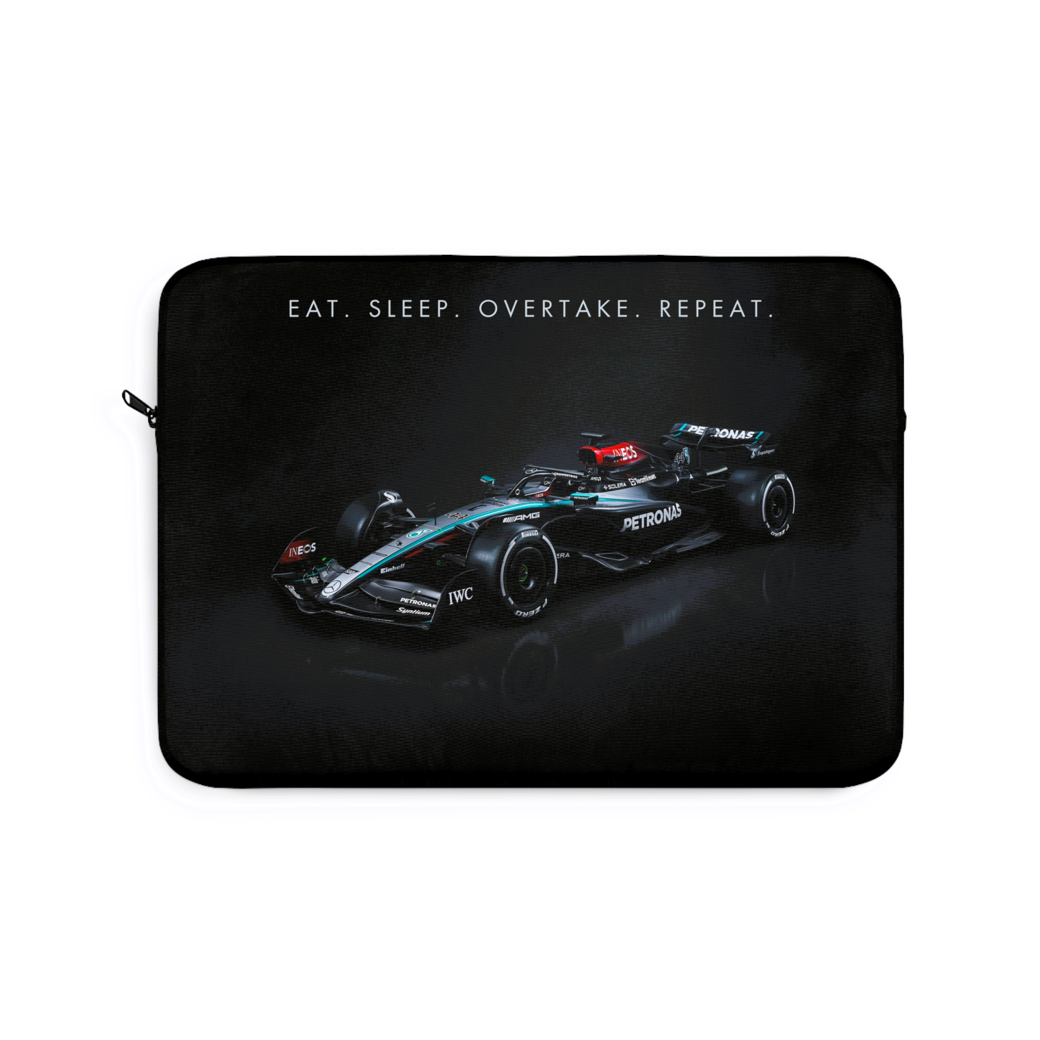 Mercedes-AMG Petronas F1 Car Laptop Sleeve (Macbook, HP, Lenovo, Asus, Others) | Laptop Cover