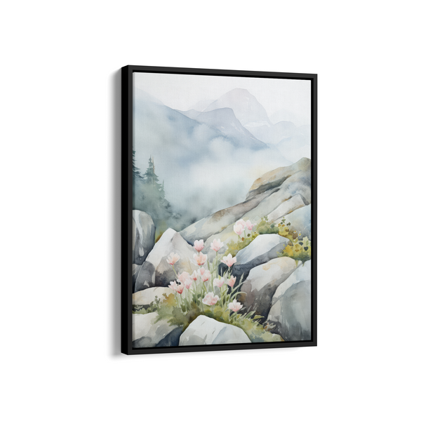 Mystic Mountain Bloom Wall Art
