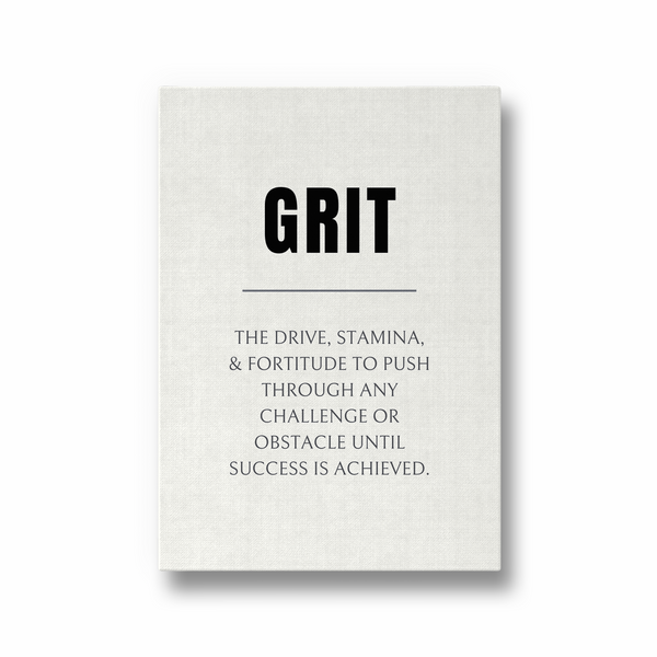 Grit Quote Wall Art