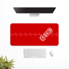 Formula 1 heart beat Desk Mat | Desk Pad | Mouse Pad