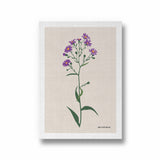Floral Flourish Botanical Modern Wall Art