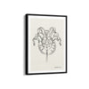 Mask Modern Line Wall Art
