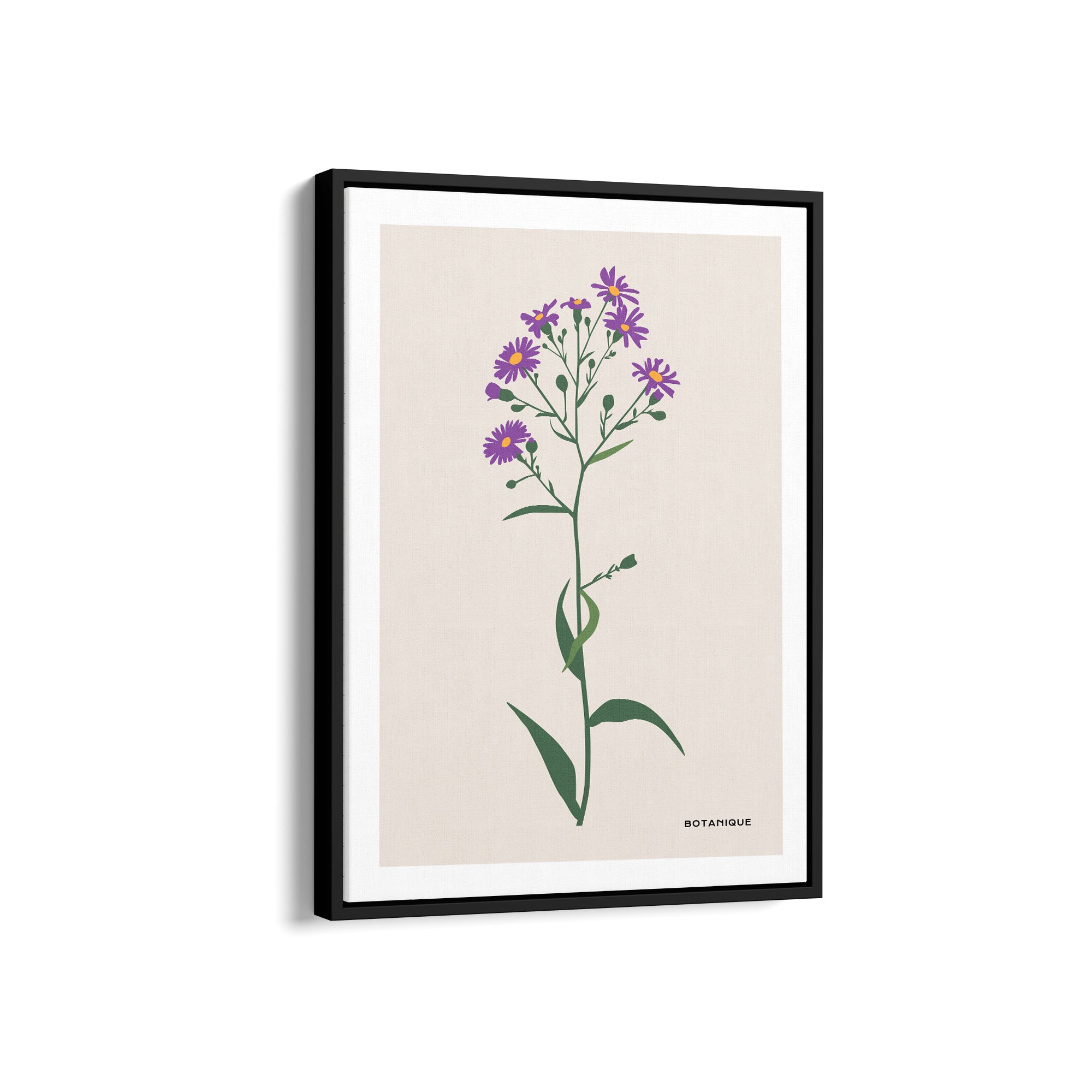 Floral Flourish Botanical Modern Wall Art