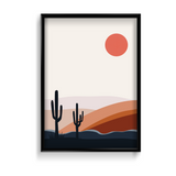 A Young Sun Landscape Modern Wall Art