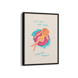 Poolside Therapy Journey Wall Art