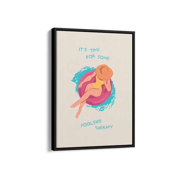Poolside Therapy Journey Wall Art