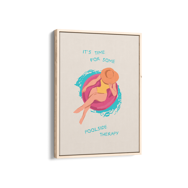 Poolside Therapy Journey Wall Art