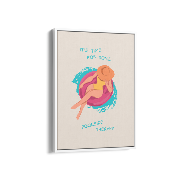 Poolside Therapy Journey Wall Art