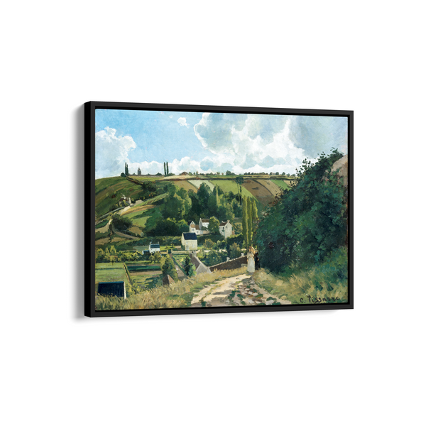 Jalais Hill, Pontoise (1867) by Camille Pissarro Wall Art