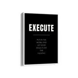 Execute Quote Wall Art - The Mortal Soul
