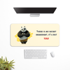 There is no secret ingredient Kung Fu Panda Desk Mat | Desk Pad | Mouse Pad