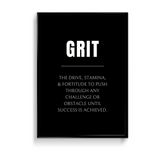 Grit Quote Wall Art - The Mortal Soul