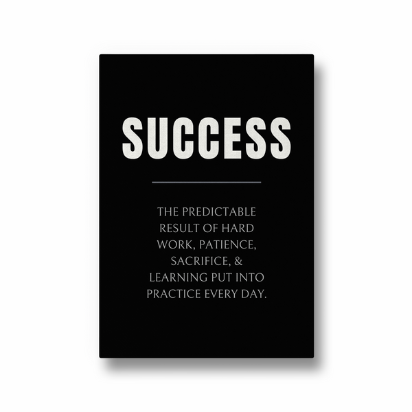 Success Quote Wall Art - The Mortal Soul