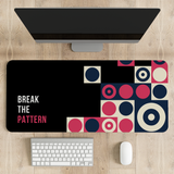 Break the pattern Desk Mat | Desk Pad | Mouse Pad