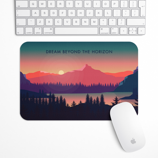 Dream beyond the horizon Gaming Mouse Pad