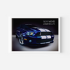 Silent moves, loud results - Ford Mustang Wall Poster