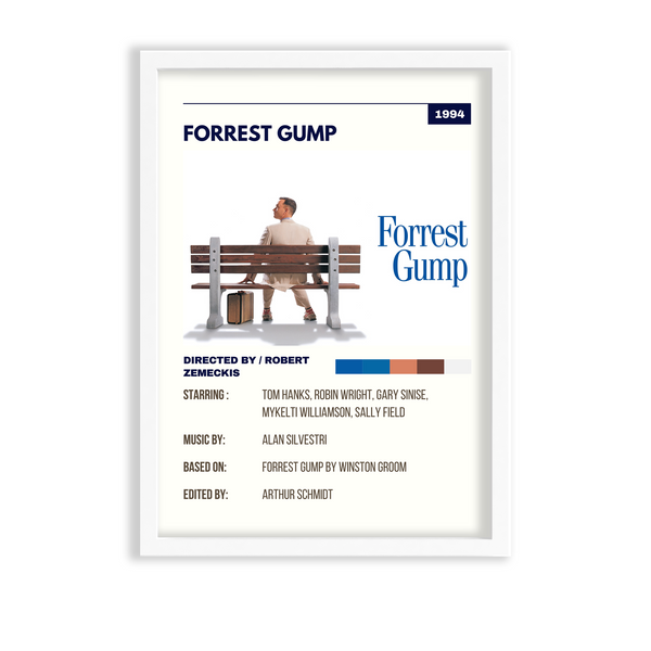 Forrest Gump Retro Wall Art