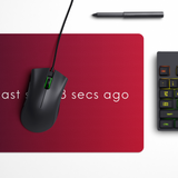 Instagram Last seen humor Desk Mat | Desk Pad | Mouse Pad