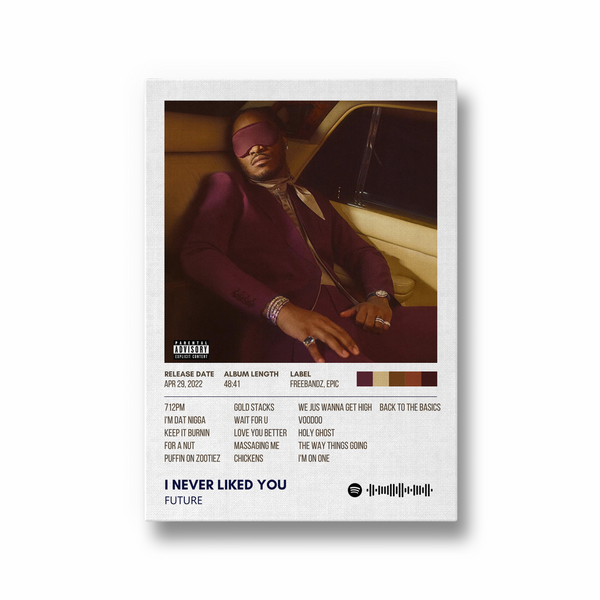 I never liked you by Future Album Poster