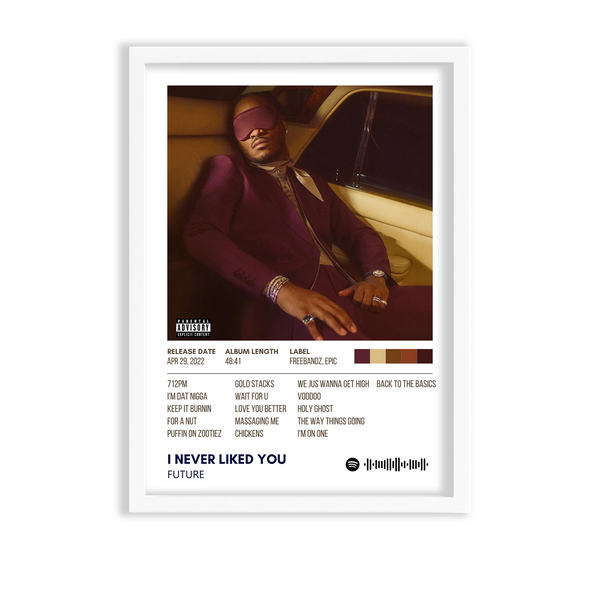 I never liked you by Future Album Poster