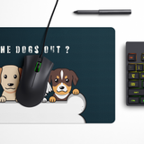 Who let the dogs out Desk Mat | Desk Pad | Mouse Pad