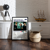Harry Potter and the Order of Phoenix Retro Wall Art